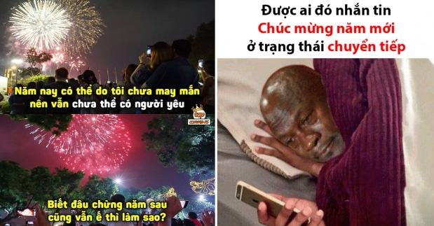 Ảnh chế Tết dành cho dân FA 6