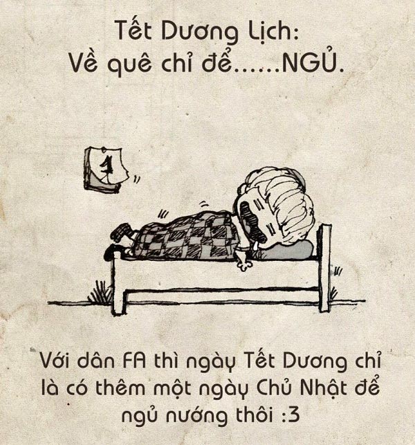 Ảnh chế Tết dành cho dân FA 5 Ảnh chế Tết dành cho dân FA 5