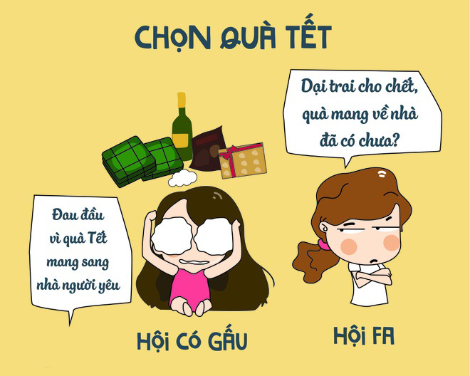 Ảnh chế Tết dành cho dân FA 10 Ảnh chế Tết dành cho dân FA 10