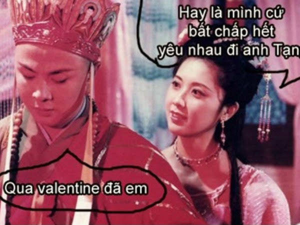 Ảnh chế  Valentine