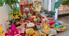 Cách bày và trang trí bàn thờ Ông Địa ngày Tết chuẩn, đẹp nhất