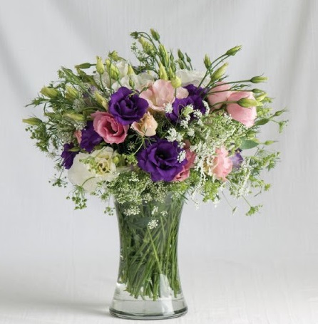 Cách cắm hoa cát tường nhiều màu Cách cắm hoa cát tường nhiều màu