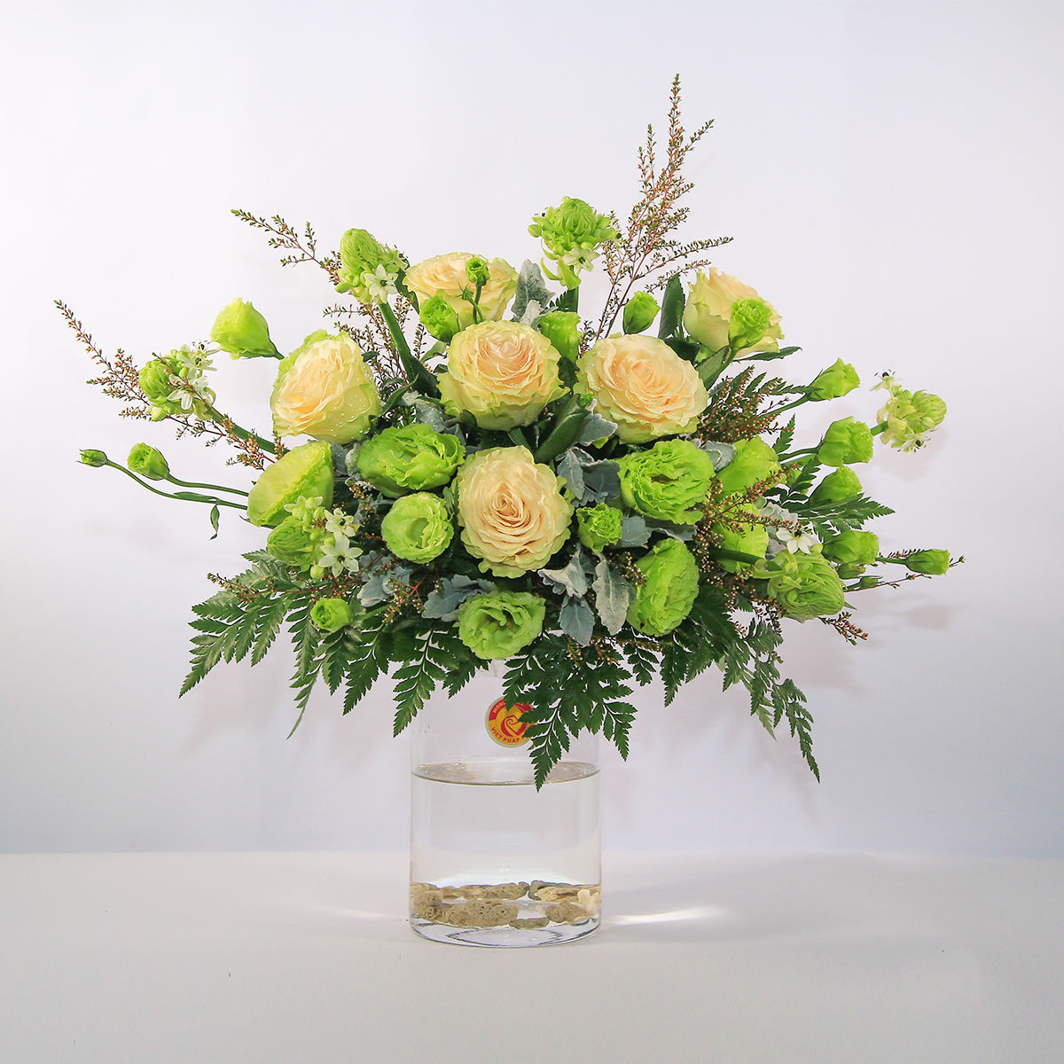 Cách cắm hoa cát tường vào bình cao Cách cắm hoa cát tường vào bình cao