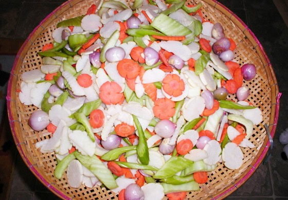 Sơ chế nguyên liệu