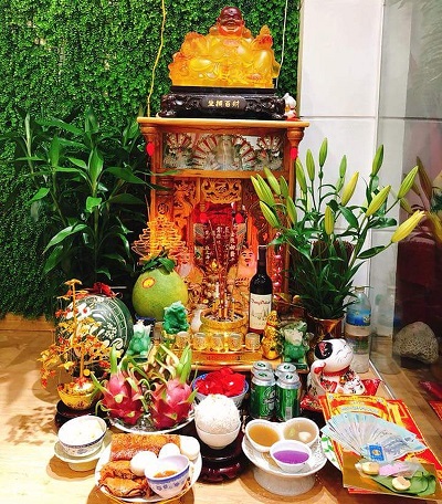 Cách chuẩn bị mâm cúng Thần Tài mùng 10 tháng Giêng