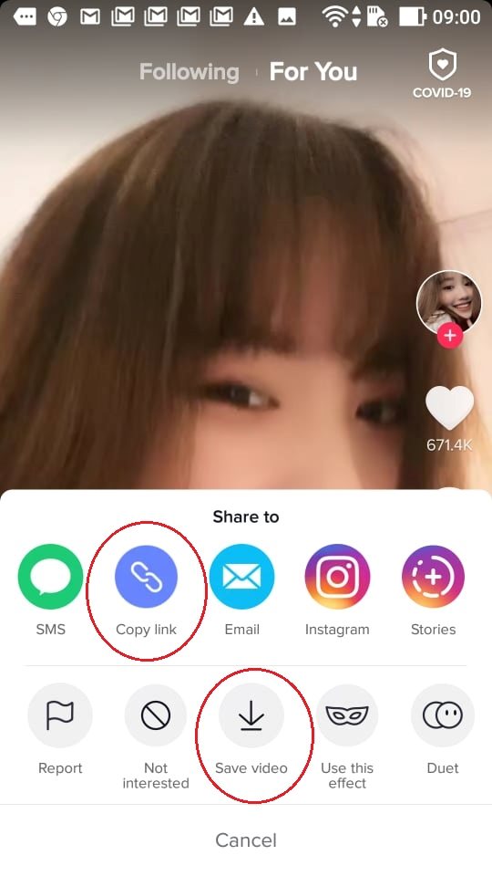 Cách lưu video trên Tiktok Cách lưu video trên Tiktok