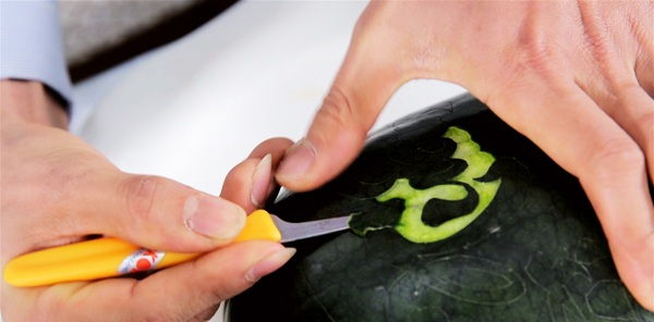 Khắc dưa hấu Khắc dưa hấu