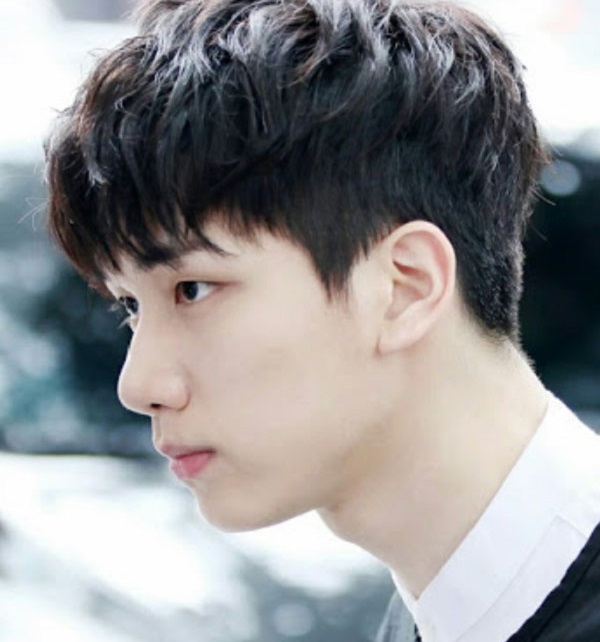 Tóc xoăn Two-Block Hàn Quốc