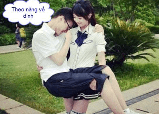 Ảnh chế hài hước về tình yêu giai đoạn tán tỉnh