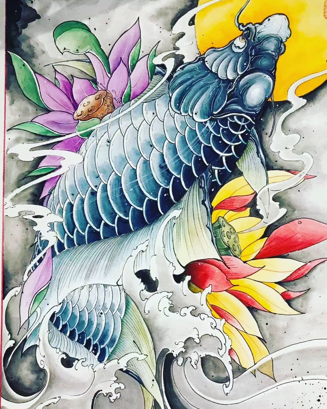 Cá chép hóa rồng Cá chép hóa rồng