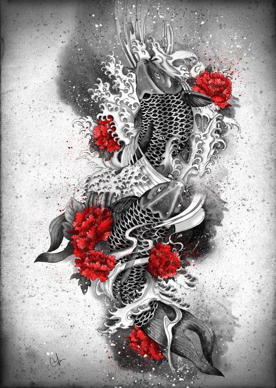 Hình ảnh ý nghĩa cá chép hóa rồng Hình ảnh ý nghĩa cá chép hóa rồng