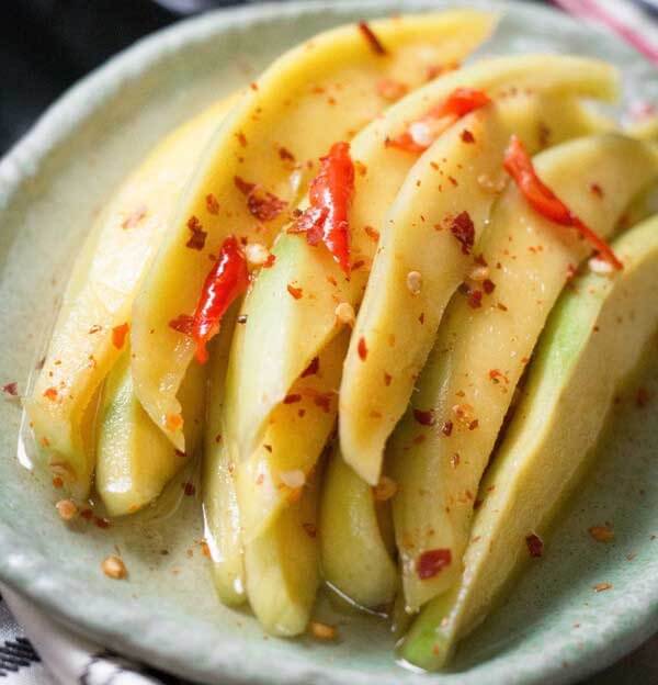 Xoài dầm muối ớt