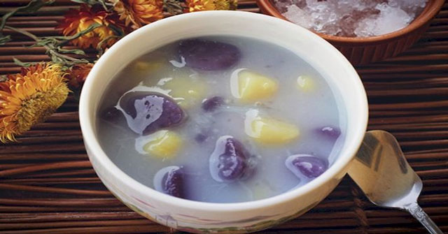Chè khoai lang - món ăn vặt dễ làm lại vừa ngon, vừa bổ
