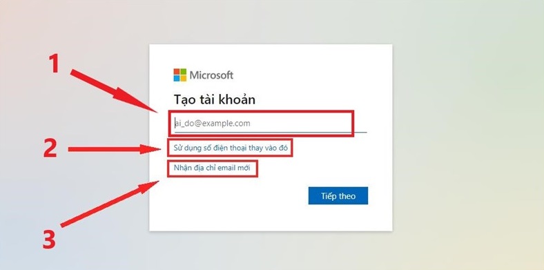 Cách đăng ký tài khoản Microsoft Teams trên máy tính