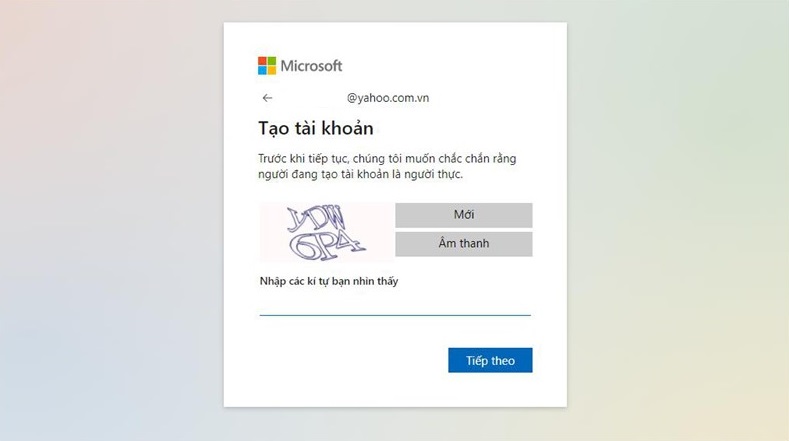 Cách đăng ký Microsoft Teams bằng email