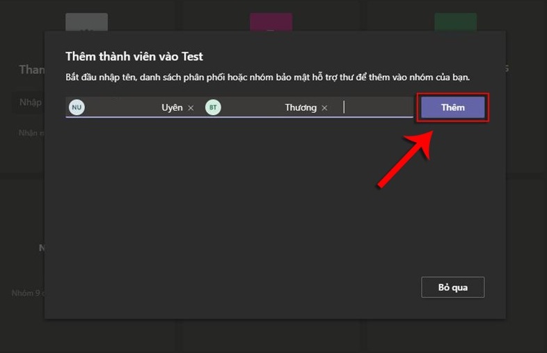 Cách tạo và tham gia nhóm trên Microsoft Teams