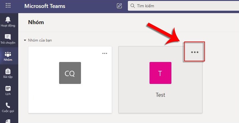 Cách tạo kênh trên Microsoft Teams