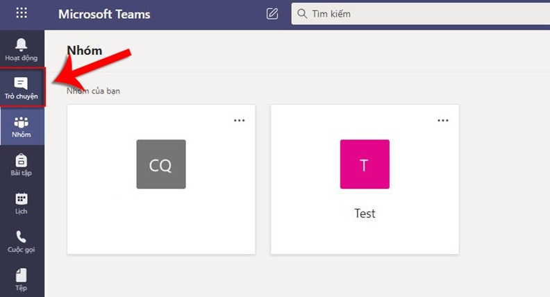 Cách tạo trò chuyện với bạn bè trong danh bạ trên Microsoft Teams