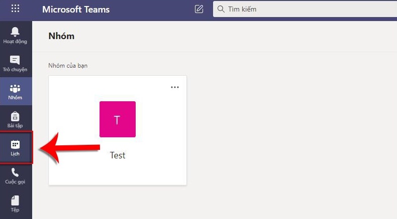 Cách tạo lịch họp mới trên Microsoft Teams