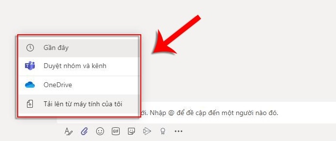 Cách chia sẻ tệp tin trên Microsoft Teams