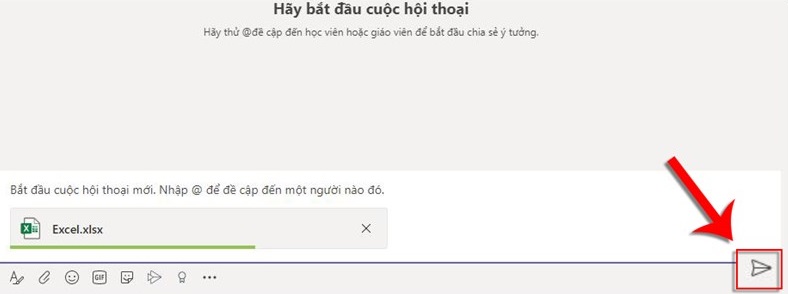 Cách chia sẻ tệp tin trên Microsoft Teams