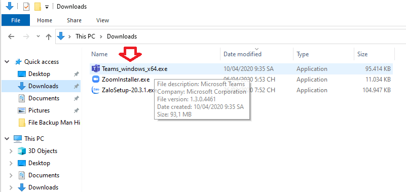 Cách tải và cài đặt Microsoft Teams cho máy tính