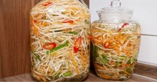 Cách làm dưa giá đúng chuẩn ngày Tết