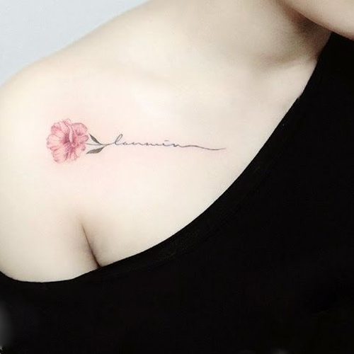 hình xăm mini cho nữ ở vai hình xăm mini cho nữ ở vai