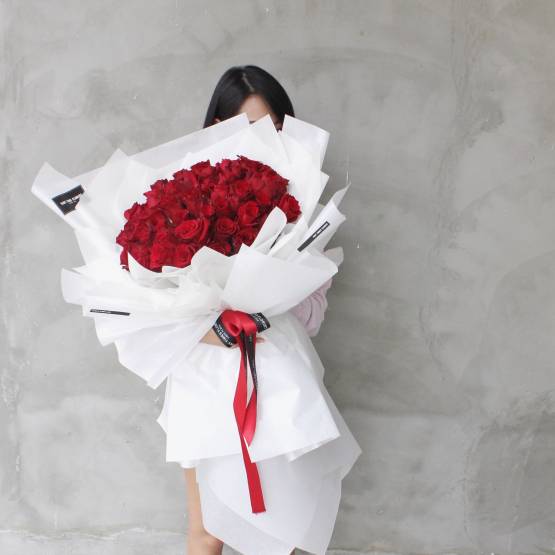 Bó hoa hồng ngày Valentine