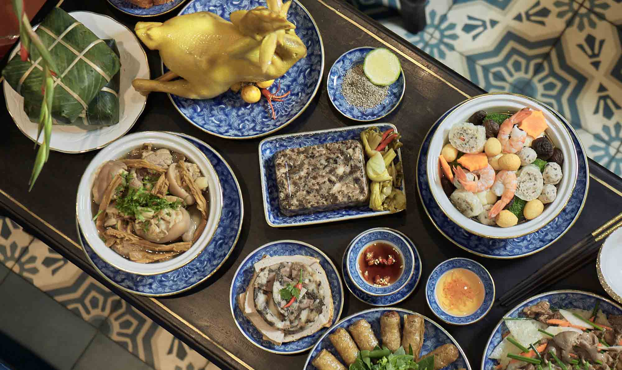 Mâm cỗ ngày Tết của người miền Nam Mâm cỗ ngày Tết của người miền Nam