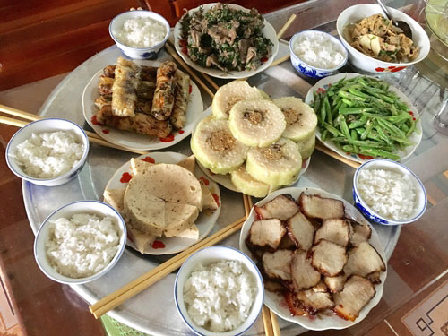 Mâm cỗ của người miền Bắc 2 Mâm cỗ của người miền Bắc 2