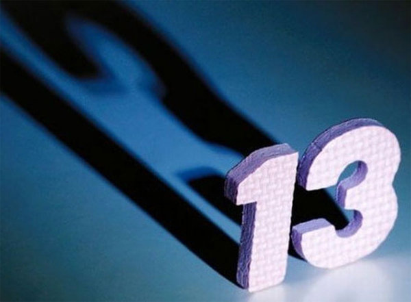 Số 13 xui xẻo hay may mắn Số 13 xui xẻo hay may mắn