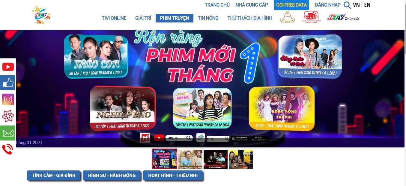 Xem phim online tại Hplus.com.vn