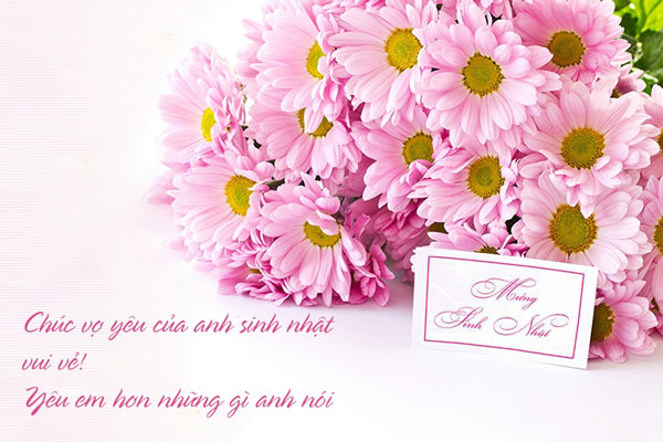 mẫu thiệp chúc mừng sinh nhật vợ yêu
