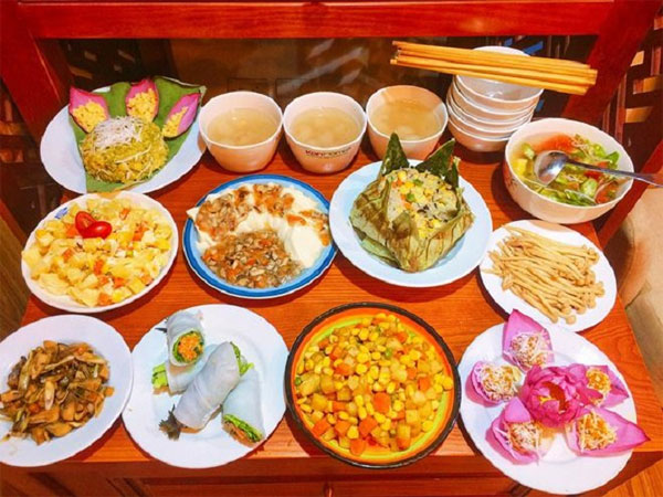 Gợi ý mâm cỗ chay cúng rằm tháng Giêng Gợi ý mâm cỗ chay cúng rằm tháng Giêng