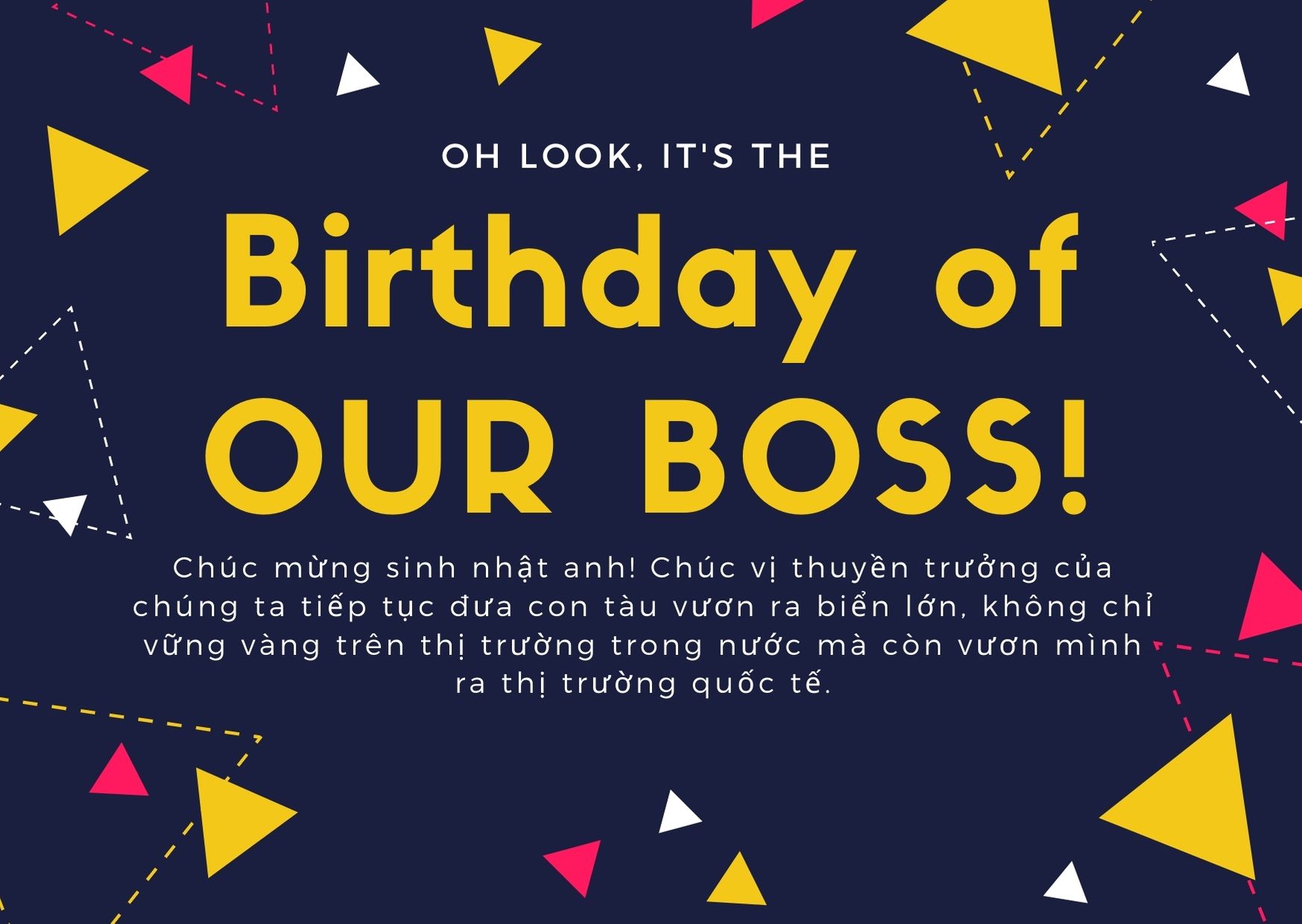 Mẫu thiệp sinh nhật tặng sếp Mẫu thiệp sinh nhật tặng sếp