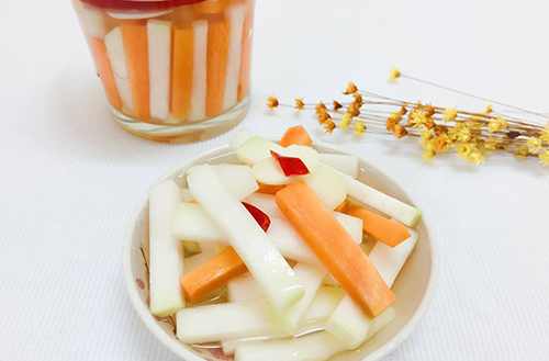 Cách làm su hào muối chua