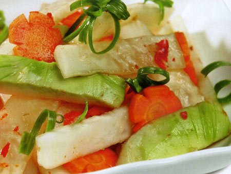 Cách làm su hào muối xổi (ăn ngay)