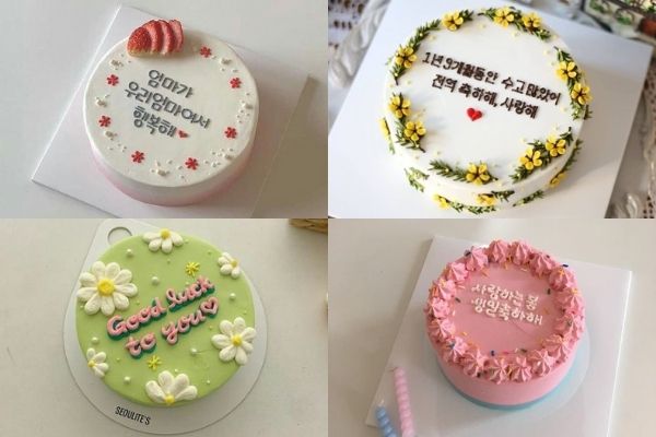 bánh kem tặng mẹ ngày 8/3 dễ làm