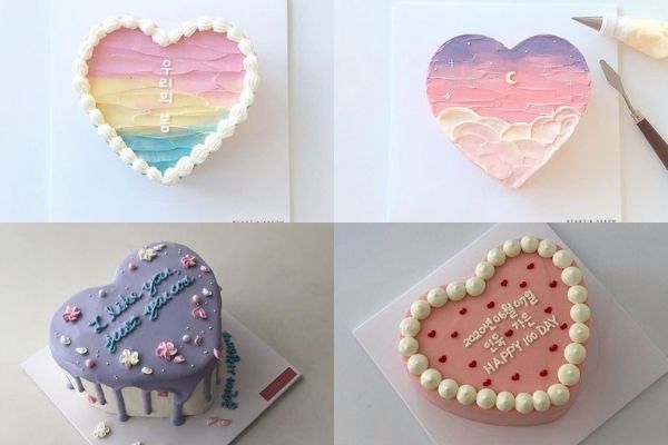 bánh kem tặng mẹ ngày 8/3 dễ làm