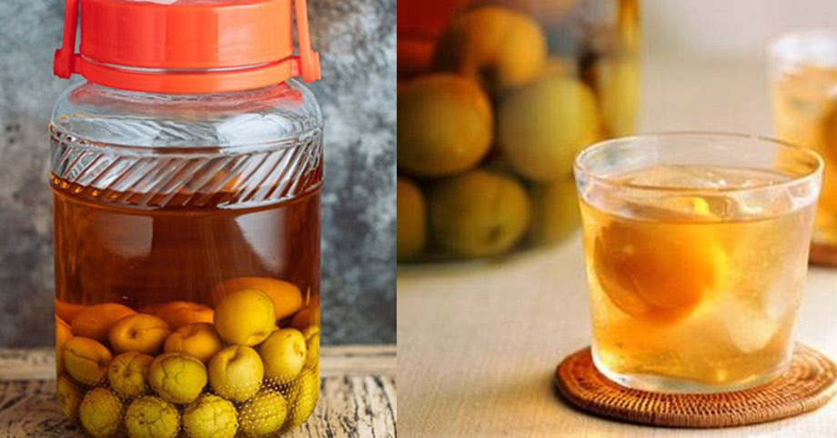 Ngâm rượu mơ mật ong