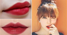 Những màu son đỏ đẹp nữ tính, quyến rũ, nổi bật hot nhất