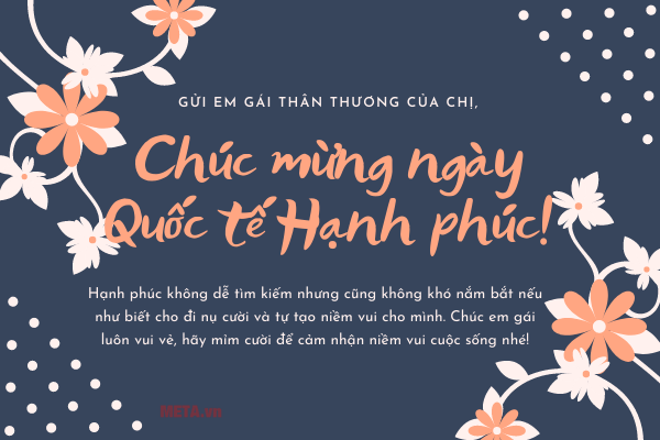 Thiệp chúc mừng ngày Quốc tế Hạnh phúc 10 Thiệp chúc mừng ngày Quốc tế Hạnh phúc 10