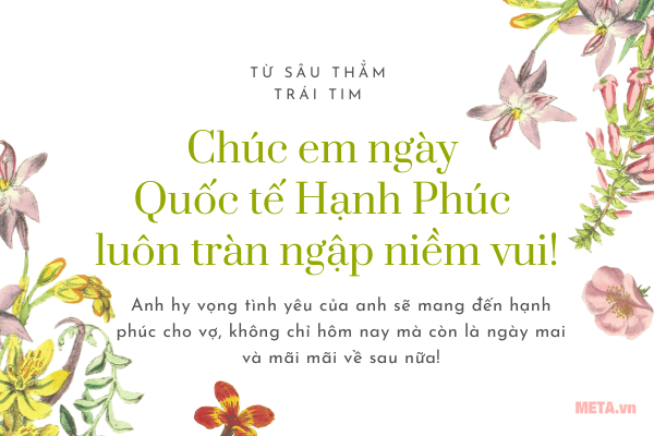 Thiệp chúc mừng ngày Quốc tế Hạnh phúc 7 Thiệp chúc mừng ngày Quốc tế Hạnh phúc 7