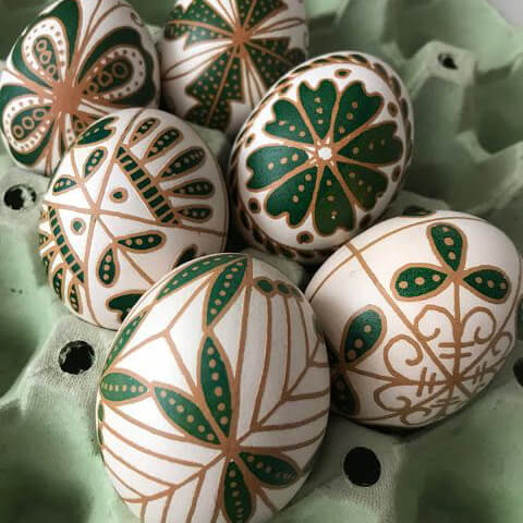 Mẫu vẽ trứng Phục Sinh đẹp