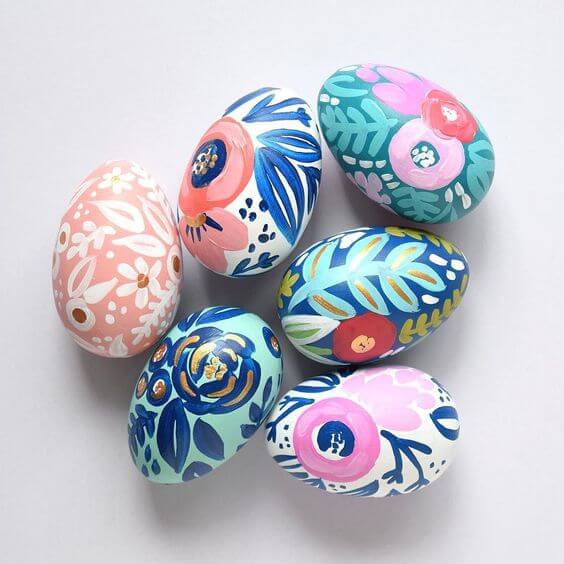 Mẫu trang trí cho ngày trứng Phục Sinh