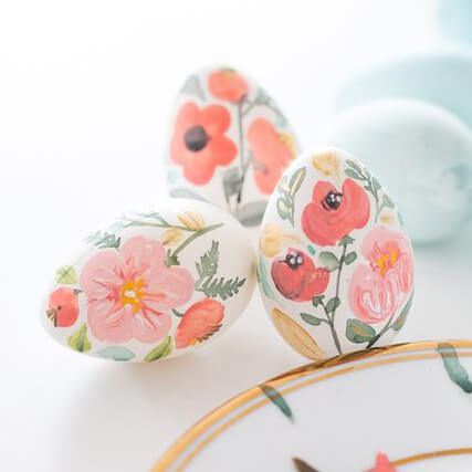 Mẫu làm trứng Phục Sinh đẹp