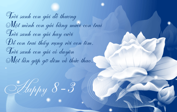 ảnh động 8/3 cho crush