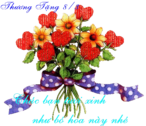 ảnh động 8/3 đẹp