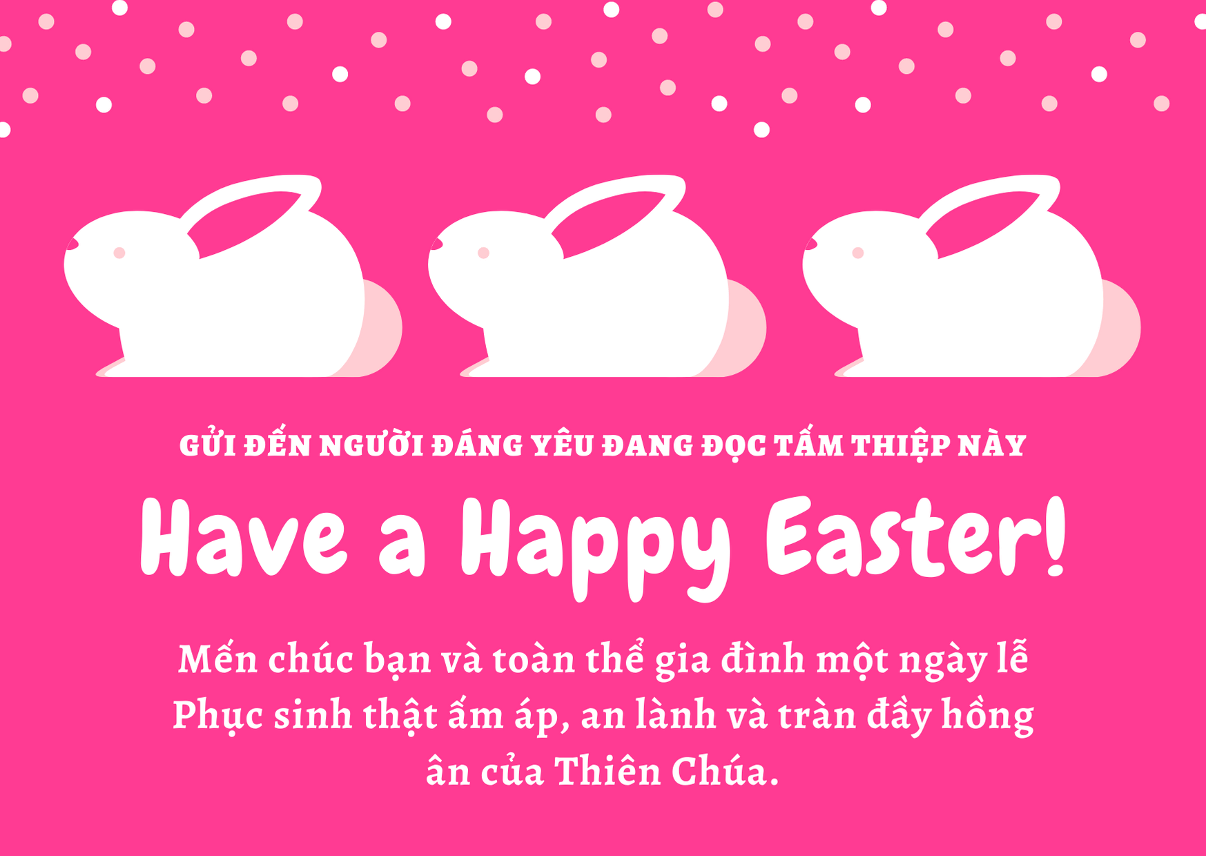 Mẫu thiệp đẹp chúc mừng lễ Phục sinh